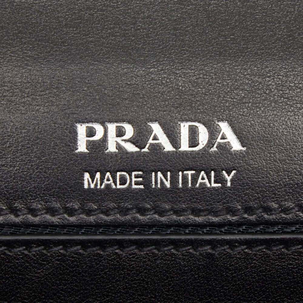 PRADA Black Leather Shoulder Bag - Picture 10 of 10